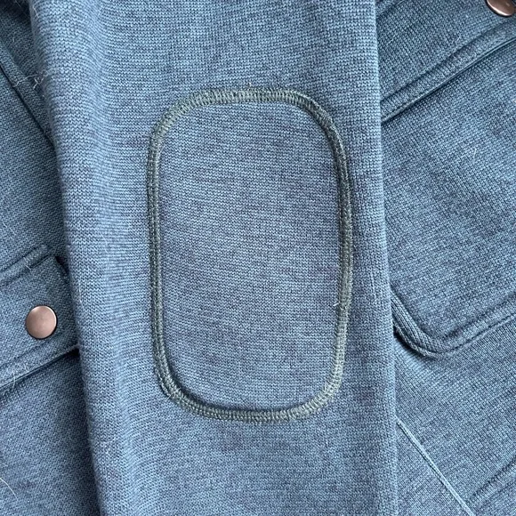 Patagonia Women's Better Jacket Full Zip Snap Button Pockets Tidal Teal - Picture 10 of 11